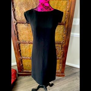 MM Lafleur Black Midi Dress